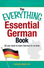 Cover art for The Everything Essential German Book: All You Need To Learn German In No Time!