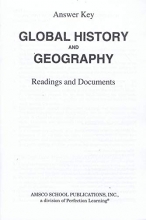 Cover art for Global History and Geography: Readings and Documents