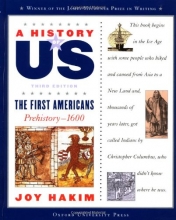 Cover art for The First Americans, Third Edition: Prehistory-1600 (A History of US, Book 1)
