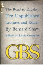 Cover art for The road to equality;: Ten unpublished lectures and essays, 1884-1918