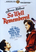 Cover art for So Well Remembered