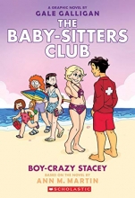 Cover art for Boy-Crazy Stacey (The Baby-Sitters Club Graphic Novels)