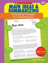 Cover art for 35 Reading Passages for Comprehension: Main Ideas & Summarizing