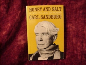 Cover art for Honey and Salt. a New Volume of Poems