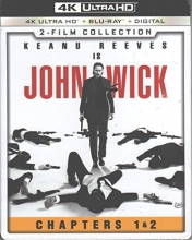 Cover art for John Wick Chapters 1 & 2 [4K Ultra HD + Blu-Ray + Digital]
