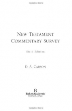 Cover art for New Testament Commentary Survey