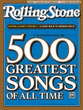 Cover art for Selections from Rolling Stone Magazine's 500 Greatest Songs of All Time: Guitar Classics Volume 2: Classic Rock to Modern Rock (Easy Guitar TAB) (Rolling Stones Classic Guitar)