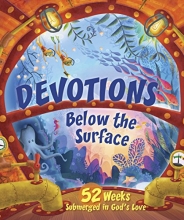 Cover art for Devotions Below the Surface: 52 Weeks Submerged in God's Love