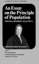 Cover art for Essay on the Principle of Population (Norton Critical Edition)