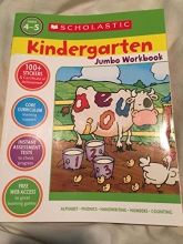Cover art for Scholastic Kindergarten Jumbo Workbook