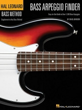 Cover art for Bass Arpeggio Finder: Easy-to-Use Guide to Over 1,300 Bass Arpeggios Hal Leonard Bass Method