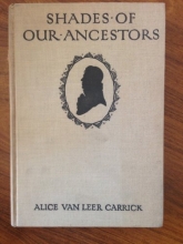 Cover art for Shades of Our Ancestors: American Profiles and Profilists