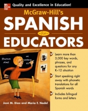 Cover art for McGraw-Hill's Spanish for Educators (Book Only)