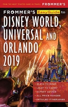 Cover art for Frommer's EasyGuide to DisneyWorld, Universal and Orlando 2019