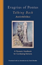 Cover art for Talking Back: A Monastic Handbook for Combating Demons (Cistercian Studies)