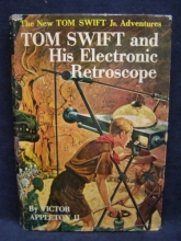 Cover art for Tom Swift and His Electronic Retroscope (The New Tom Swift, Jr., Adventures, No. 14)