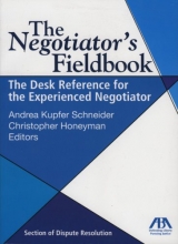 Cover art for The Negotiator's Fieldbook: The Desk Reference for the Experienced Negotiator