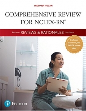 Cover art for Pearson Reviews & Rationales: Comprehensive Review for NCLEX-RN (3rd Edition) (Hogan, Pearson Reviews & Rationales Series)