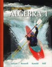 Cover art for McDougal Littell Algebra 1 (McDougal Littell Mathematics)