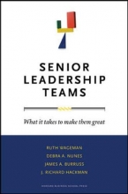 Cover art for Senior Leadership Teams: What It Takes to Make Them Great (Center for Public Leadership)