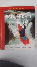 Cover art for McDougal Littell Algebra 1: Teacher's Edition 2007