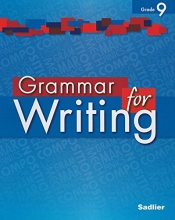 Cover art for Grammar for Writing,  Common Core Enriched Edition, Grade 9