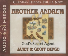 Cover art for Brother Andrew Audiobook: God's Secret Agent (Christian Heroes: Then & Now) Audio CD - Audiobook, CD