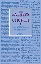 Cover art for Commentary on the Gospel According to John, Books 1-10 (Fathers of the Church Patristic Series)