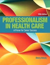 Cover art for Professionalism in Health Care (5th Edition)