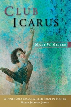 Cover art for Club Icarus (Volume 20) (Vassar Miller Prize in Poetry)