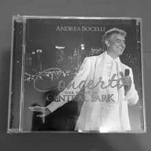 Cover art for ANDREA BOCELLI Concerto ONE NIGHT IN CENTRAL PARK CD/DVD 17 Songs Plus 2 Bonus and FULL CONCERT DVD with Addtional Bonus Footage