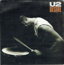 Cover art for U2 - Desire - 7 inch vinyl / 45