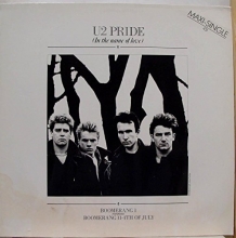 Cover art for U2 PRIDE (IN THE NAME OF LOVE) vinyl record