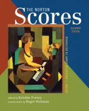 Cover art for The Norton Scores: for The Enjoyment of Music: An Introduction to Perceptive Listening, Tenth Edition (Vol. 1: Gregorian Chant to Beethoven)