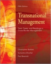 Cover art for Transnational Management: Text, Cases & Readings in Cross-Border Management