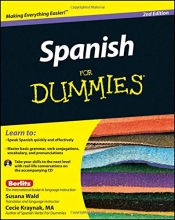 Cover art for Spanish For Dummies