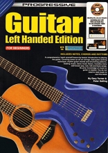 Cover art for CP11824 - Progressive Guitar Left Handed Edition for Beginners - Bk/DVD Rom
