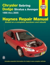 Cover art for Chrysler Sebring & Dodge Stratus & Avenger 1995 Thru 2005 (Haynes Automotive Repair Manual)