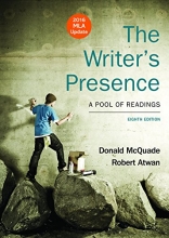 Cover art for The Writer's Presence with 2016 MLA Update: A Pool of Readings
