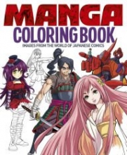 Cover art for Manga Coloring Book