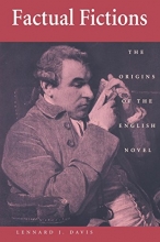 Cover art for Factual Fictions: The Origins of the English Novel