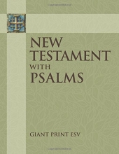 Cover art for New Testament with Psalms: Giant Print ESV