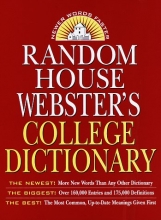 Cover art for Random House Webster's College Dictionary, 2nd Edition