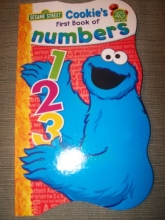 Cover art for Cookie's First Book of Numbers (Sesame Street)