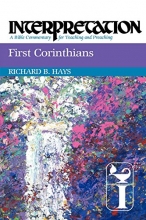 Cover art for First Corinthians: Interpretation: A Bible Commentary for Teaching and Preaching