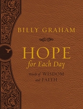 Cover art for Hope for Each Day Large Deluxe: Words of Wisdom and Faith