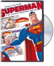Cover art for DC Comics Superman Triple Feature 