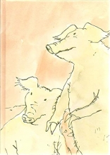 Cover art for Animal Farm (Folio Society)