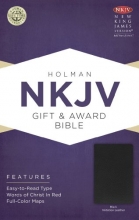 Cover art for NKJV Gift & Award Bible, Black Imitation Leather