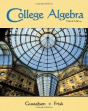 Cover art for College Algebra: Ninth Editon (with Interactive Video Skillbuilder CD-ROM) (Available 2010 Titles Enhanced Web Assign)